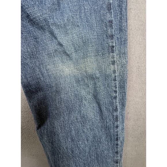 Levis 569 Jeans Mens 36x30 Blue Denim Baggy Loose Straight Relaxed Grunge Y2K - Picture 8 of 10